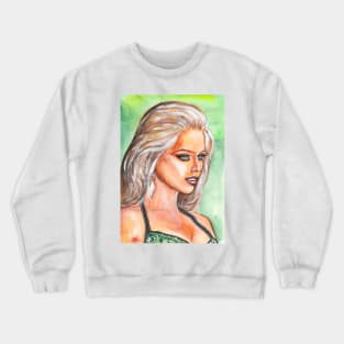 Amber Heard Crewneck Sweatshirt